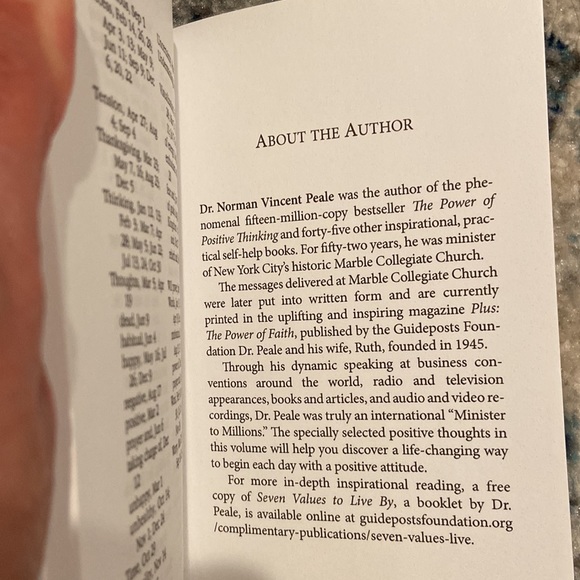 POSITIVE THINKING EVERY DAY by Norman Vincent Peale - Picture 5 of 6